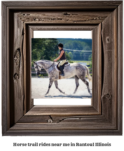 horse trail rides near me in Rantoul, Illinois